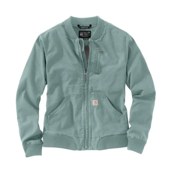 NWT Carhartt Crawford Bomber
Jacket Blue Surf Medium